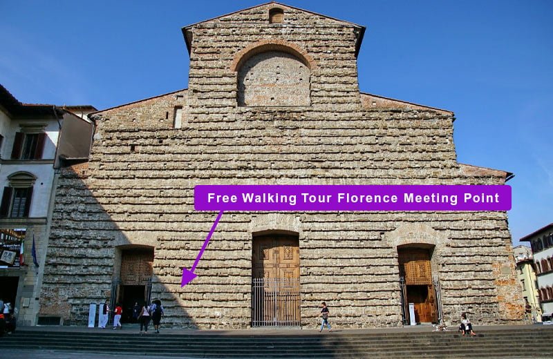 free walking tour florence - meeting point