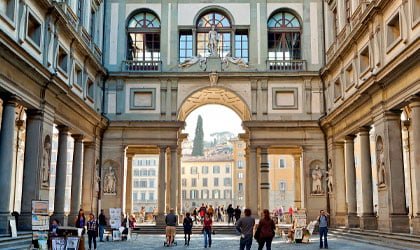 florence italy guided tours, Uffizi gallery small group tour